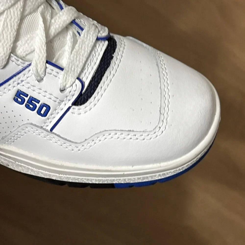 New‎ Balance 550 White Blue BB550SN1 Men's SZ 5.5 New W/O Box